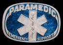 Colored Paramedic Belt Buckle