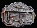 Volunteer Firefighter Belt Buckle